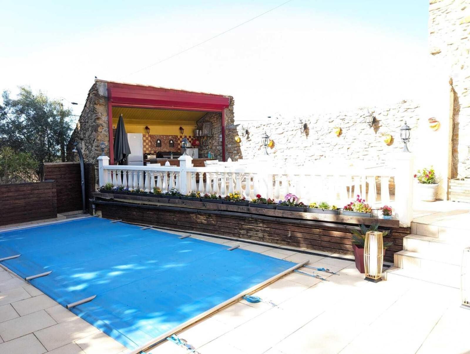 Bed and Breakfast La Maison Millesime La Caunette Екстер'єр фото