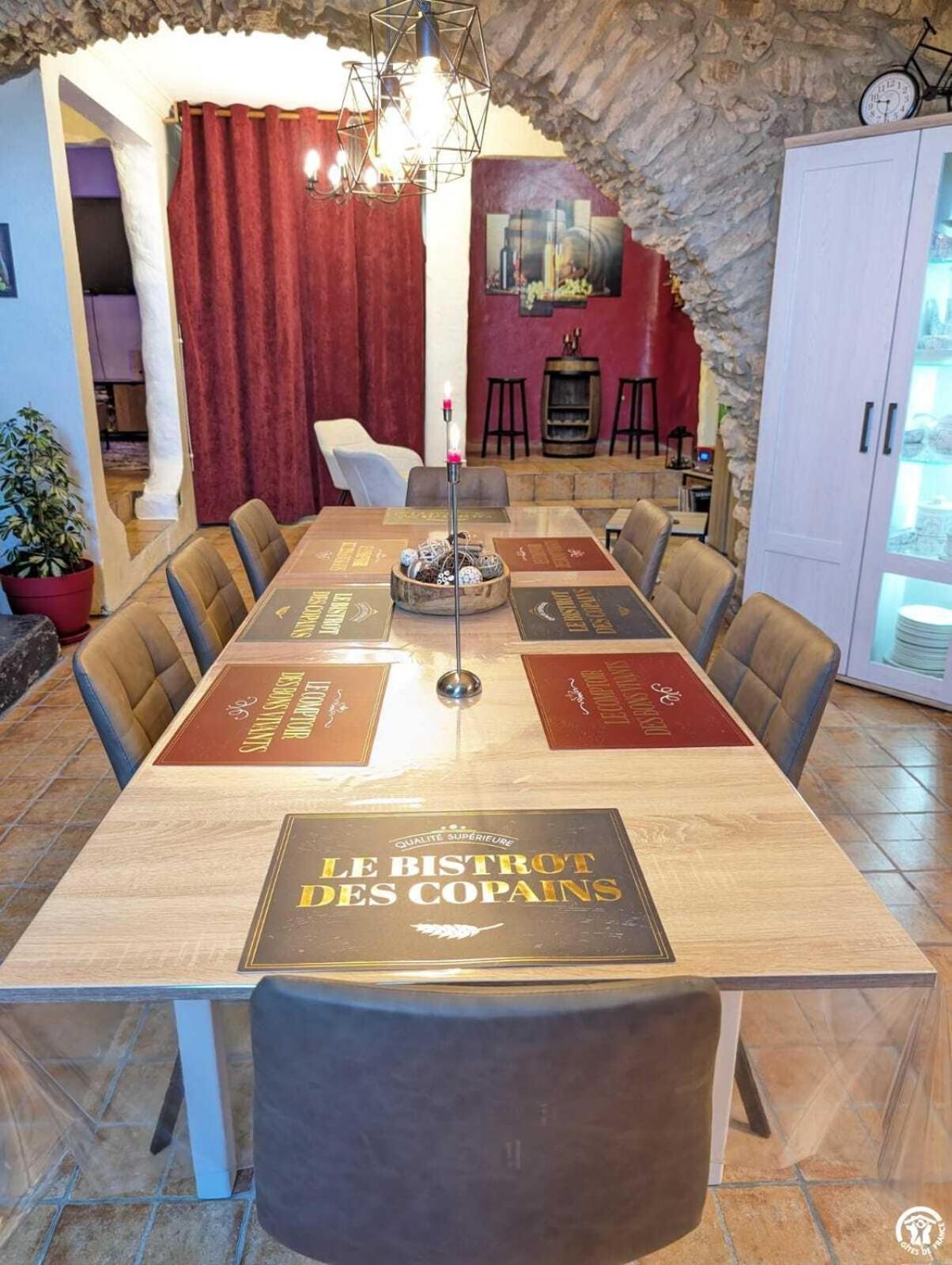 Bed and Breakfast La Maison Millesime La Caunette Екстер'єр фото