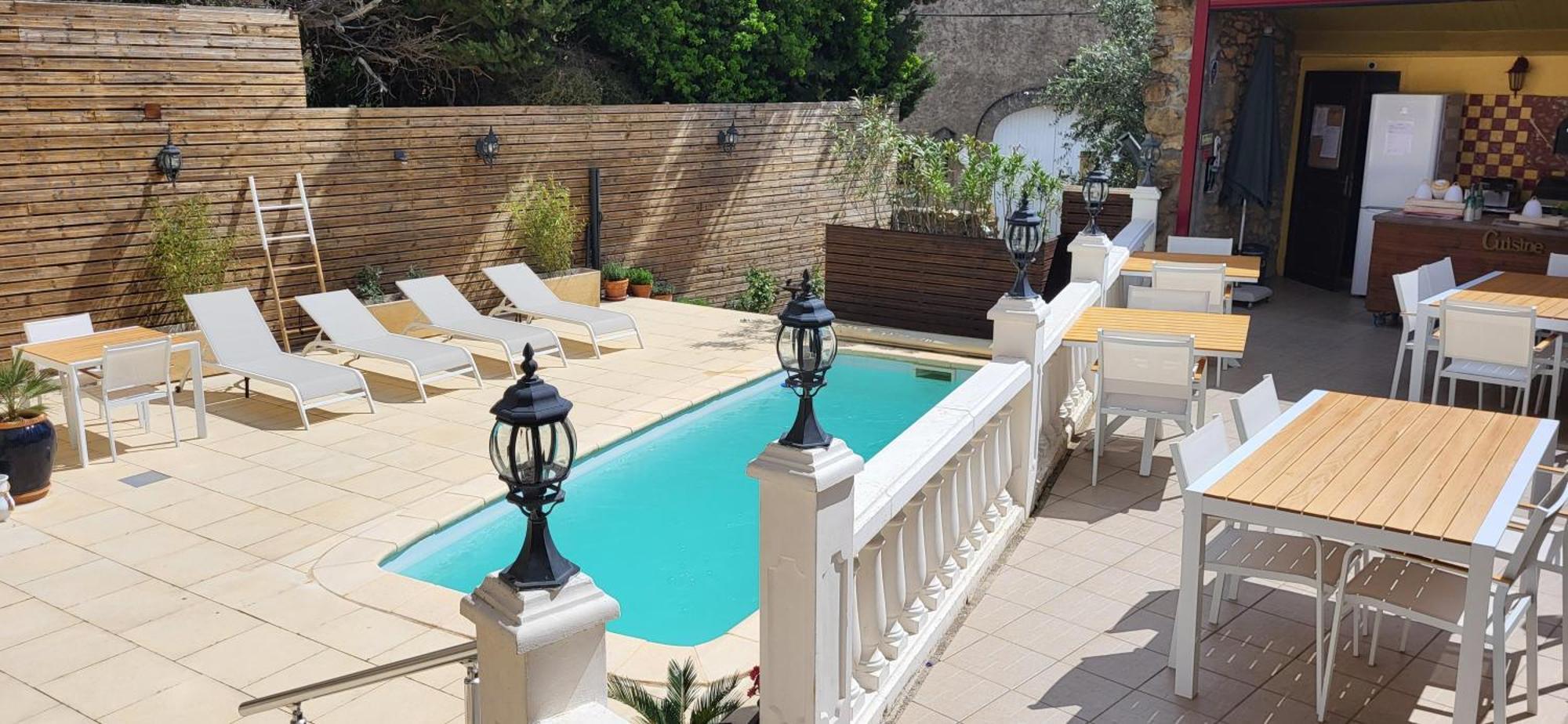 Bed and Breakfast La Maison Millesime La Caunette Екстер'єр фото