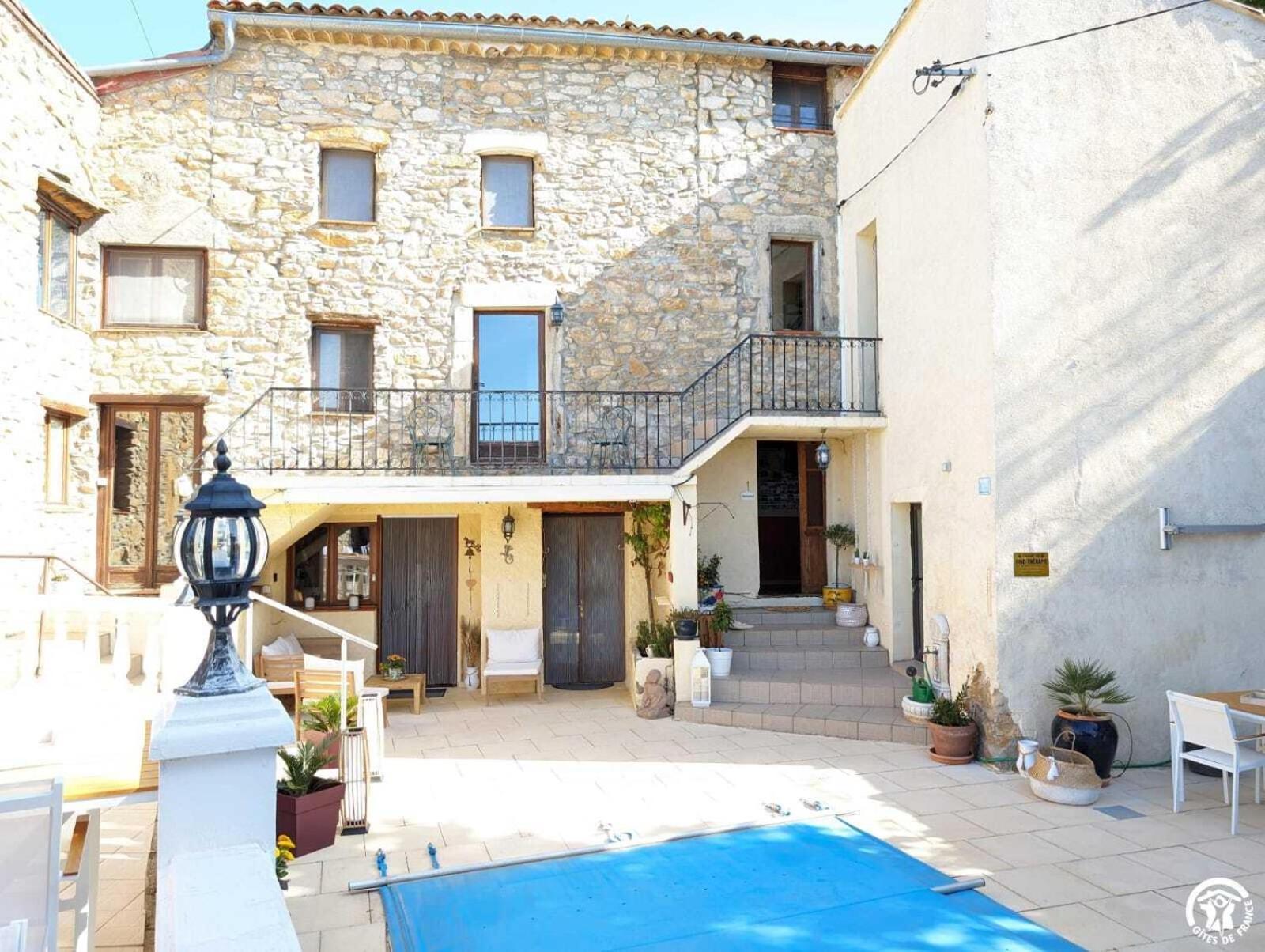 Bed and Breakfast La Maison Millesime La Caunette Екстер'єр фото